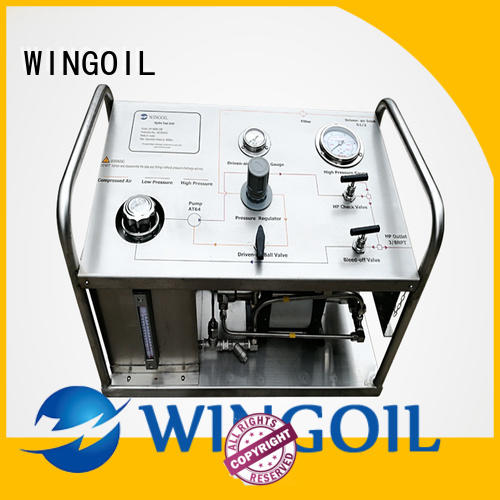 Wingoil Latest pressure test pump 100 bar manufacturers For Oil Industry