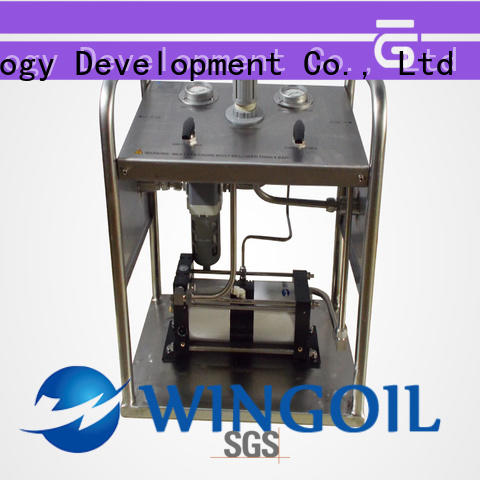 Wingoil hydrostatic water line testing for business for onshore
