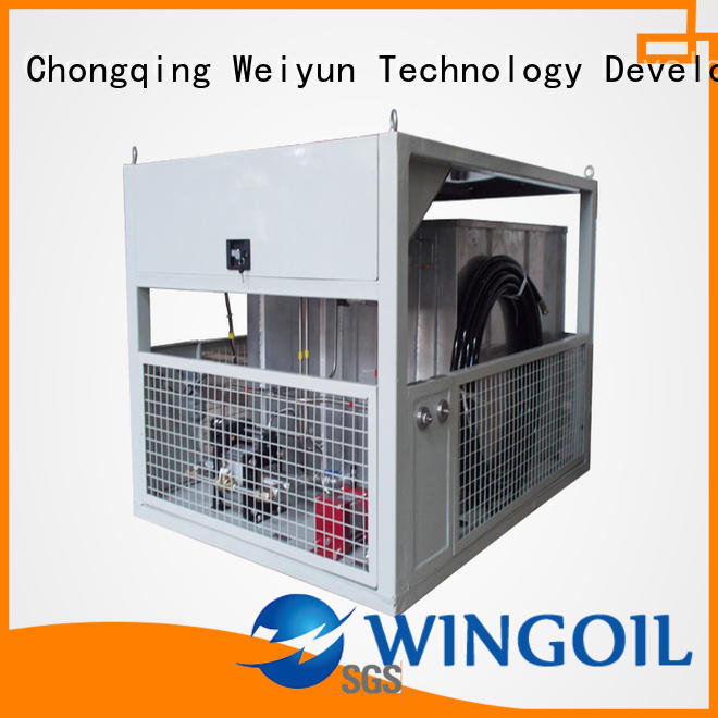 Wingoil leak test procedure for piping manufacturers for offshore