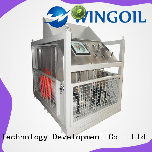 Wingoil duct pressure testing equipment With Flow Meter For Oil Industry