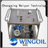 Wingoil popular hydrostatic pressure test pump With unrivaled expertise For Oil Industry