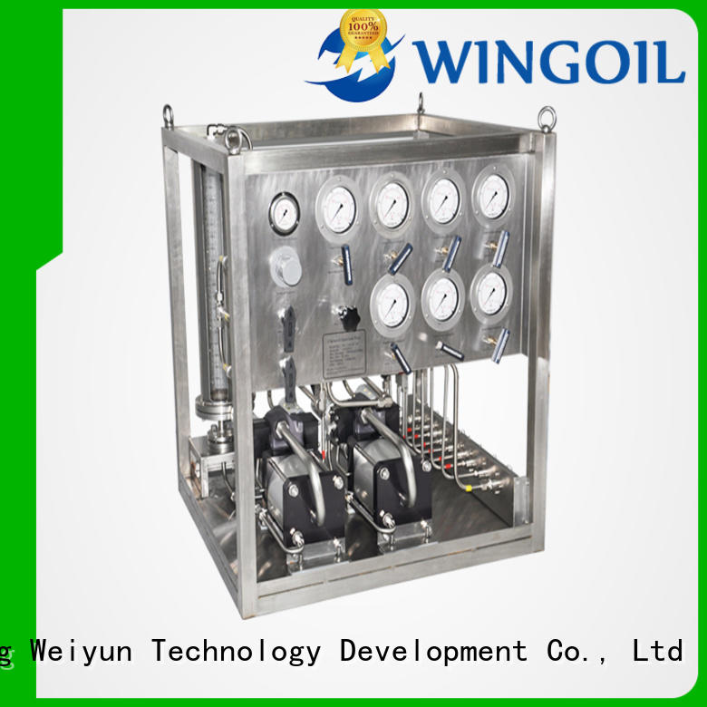 Wingoil Safety corrosion inhibitor injection system For Oil Industry