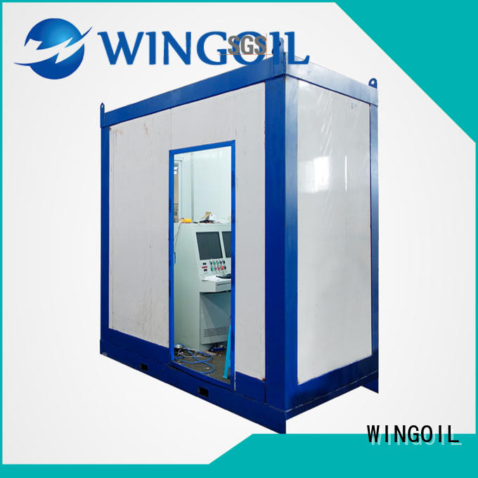 Wingoil high pressure hose testing equipment infinitely for offshore