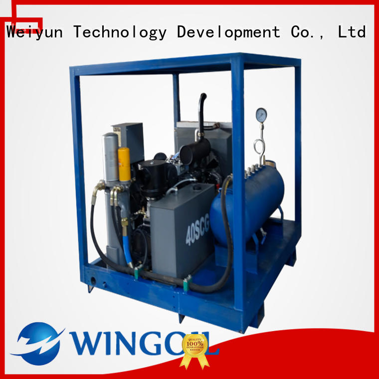Wingoil popular pipeline pressure testing equipment With unrivaled expertise For Oil Industry