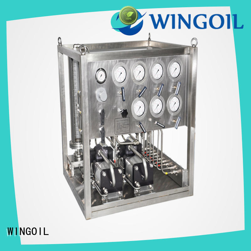 Wingoil Top chemical injection skid manufacturer widely used for onshore