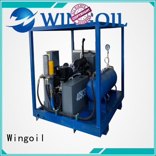 Wingoil pipeline pressure testing equipment in high-pressure for onshore