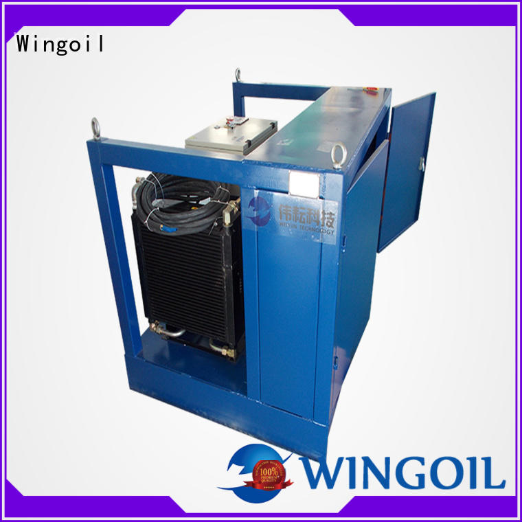 Wingoil popular pipe pressure testing equipment in high-pressure For Gas Industry