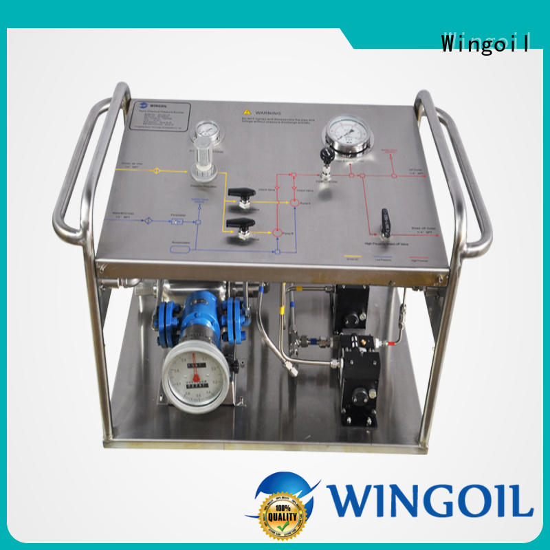professional hydrostatic pressure test pump infinitely for offshore