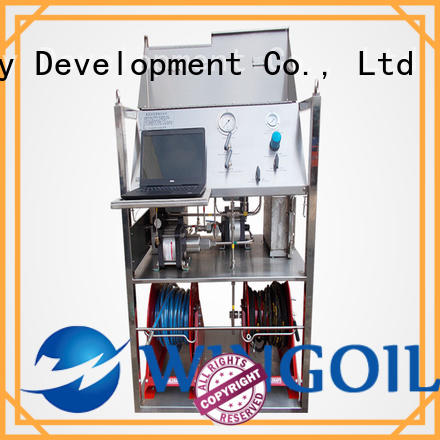 duct pressure testing equipment With Flow Meter For Oil Industry