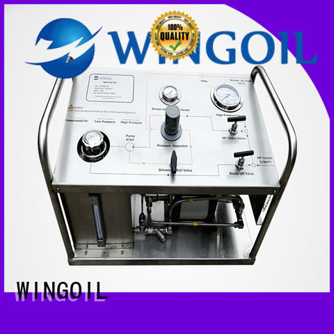 Wingoil hydrostatic rice test pump widely used for onshore