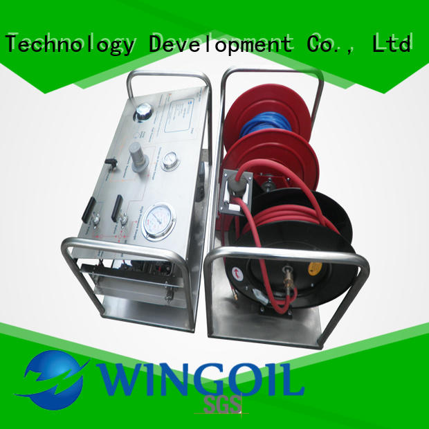 Wingoil hydrostatic hydrostatic pressure test pump With unrivaled expertise for onshore