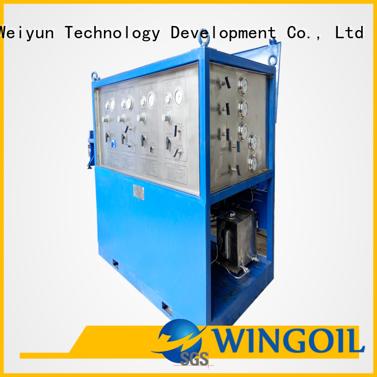 Latest hydrostatic leak test procedure infinitely For Oil Industry Wingoil