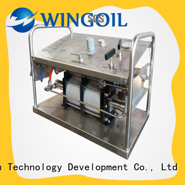 Wingoil hydrostatic pressure test pump With unrivaled expertise For Oil Industry