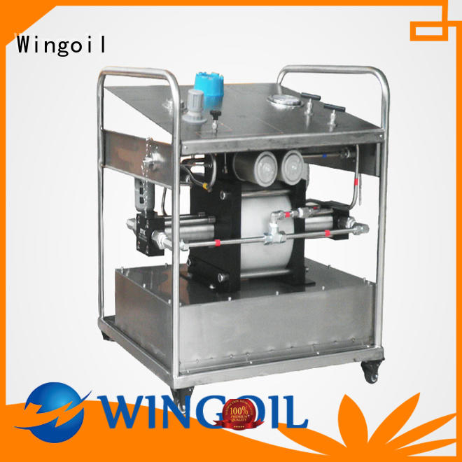 Wingoil hydrostatic test pump rental for business For Gas Industry