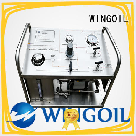 Wingoil electric hydrostatic test pump With unrivaled expertise for onshore