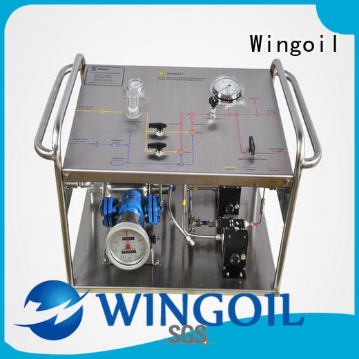 Wingoil baker test pump With unrivaled expertise for onshore
