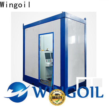 Wingoil Flow Control hydrostatic pressure test report infinitely for onshore