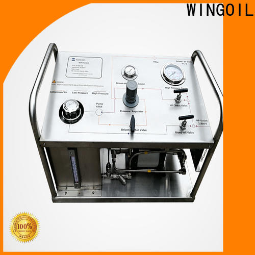 Wingoil Best hydrostatic test machine factory for offshore