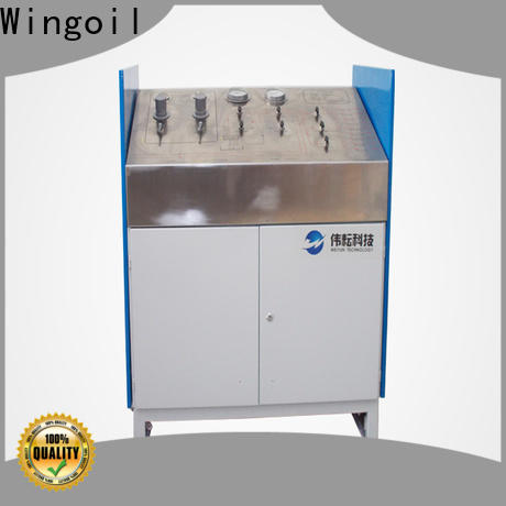 Wingoil high pressure testing services factory For Gas Industry
